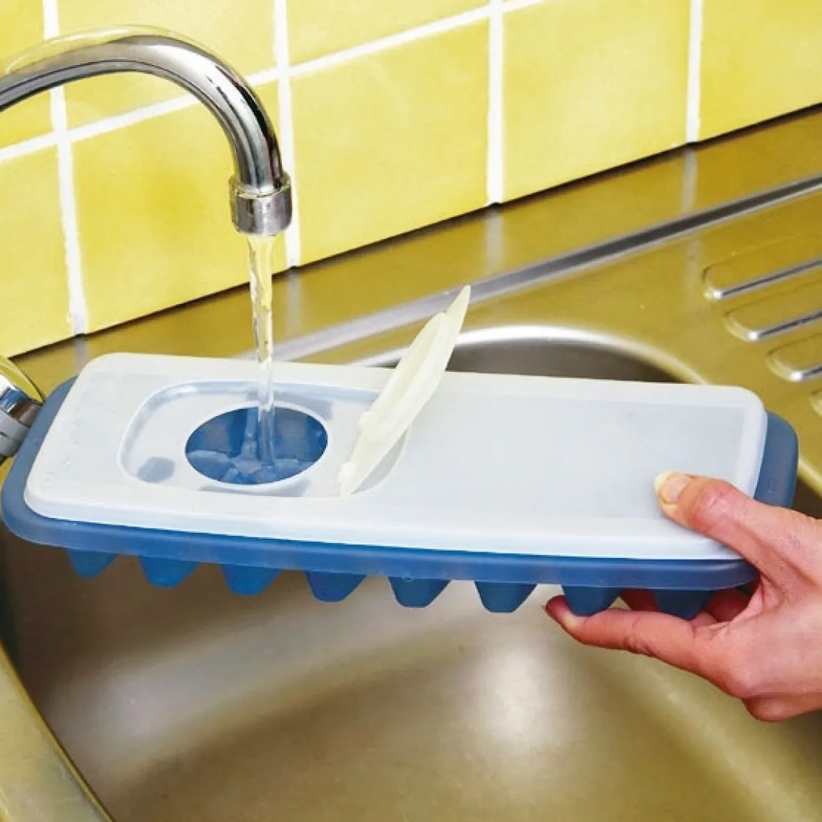 New Tempsl 2 bacs à glaçons avec couvercles