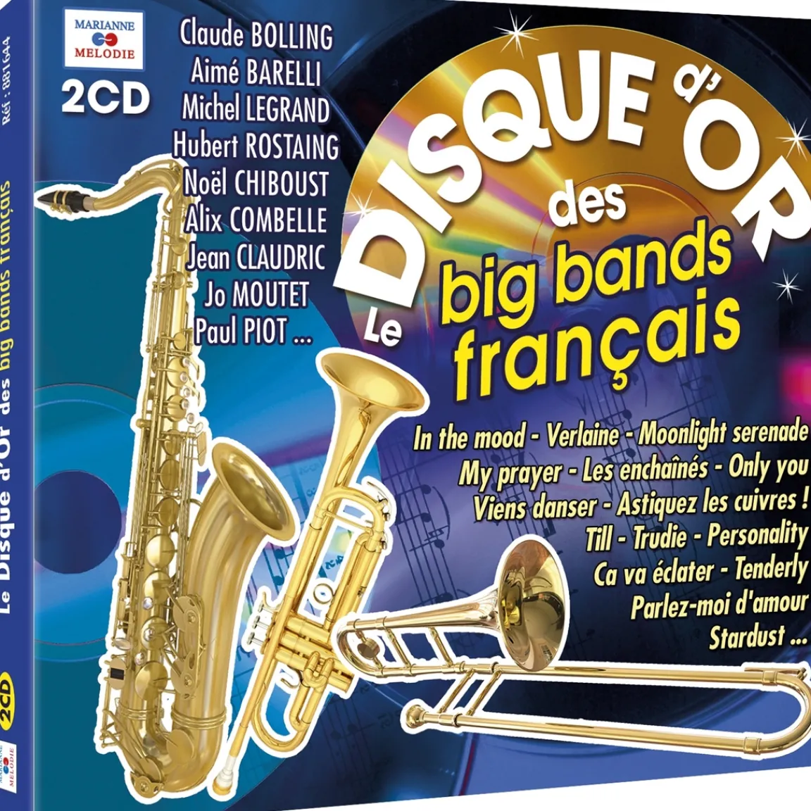 Best Tempsl 2 CD disque d'or des big bands