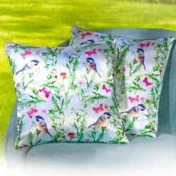 Outlet Tempsl 2 housses satin oiseaux