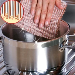 Tempsl 3 lavettes cuivre