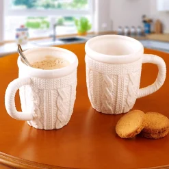 Outlet Tempsl 2 mugs tricot