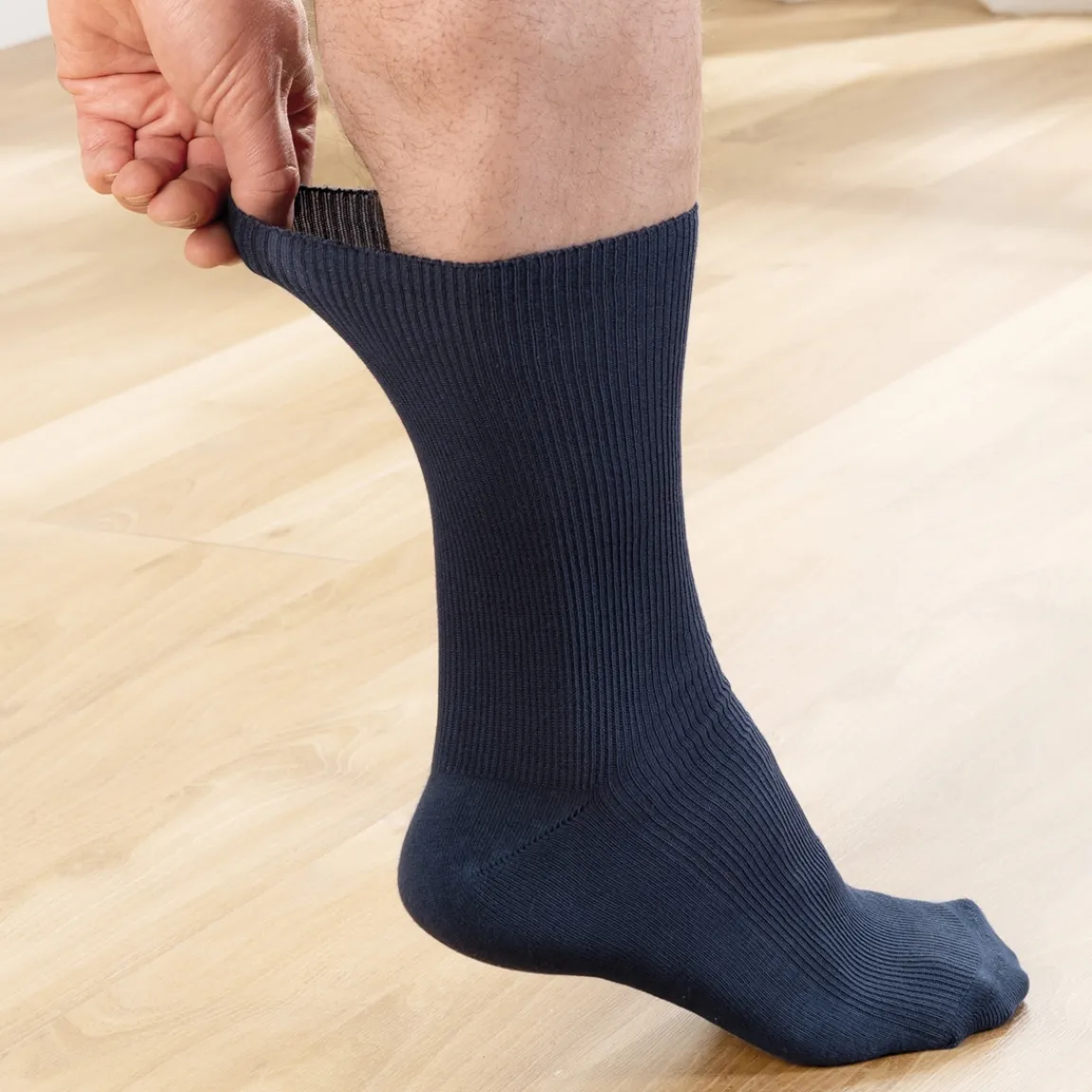 Tempsl 4 paires de chaussettes non comprimantes