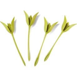 Clearance Tempsl 4 porte-serviettes tulipe ou 2 lots de 4 porte-serviettes tulipe