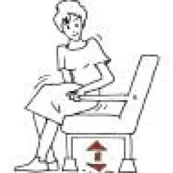 Online Tempsl 4 surélévateurs de lit Noir