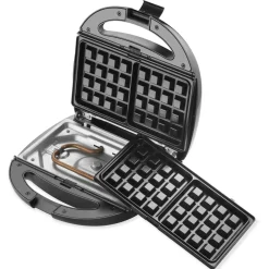 New Tempsl Appareil croque gaufre grill Techwood®