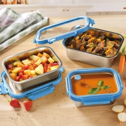 New Tempsl Boîte conservation inox 1800 ml