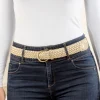 Best Tempsl Ceinture tressée dorée