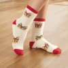 Discount Tempsl Chaussettes d'intérieur renne