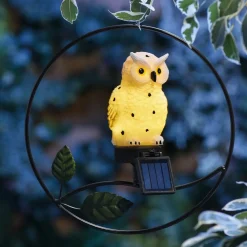 Tempsl Chouette blanche solaire