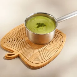 Hot Tempsl Corbeille de fruits dessous de plat bambou