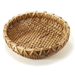 Online Tempsl Corbeille tressée rotin