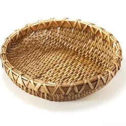 Online Tempsl Corbeille tressée rotin