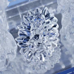 Clearance Tempsl Crèche lumineuse chantante bleutée