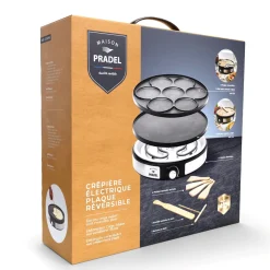 New Tempsl Crêpière électrique réversible Pradel France ®