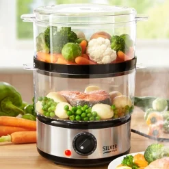 Outlet Tempsl Cuiseur vapeur électrique