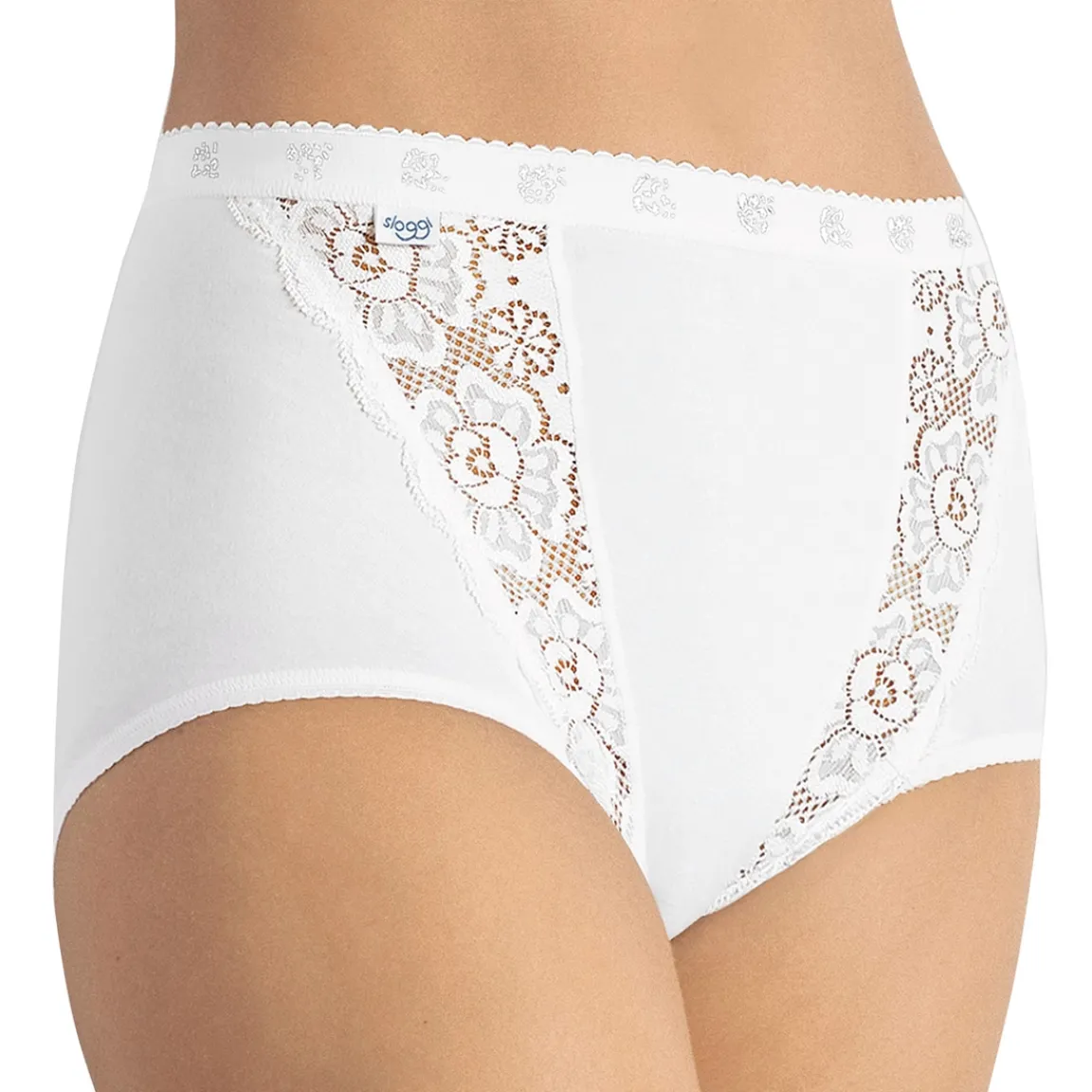 Sale Tempsl Culotte à l'unité Sloggi® Chic maxi Blanc - taille 42