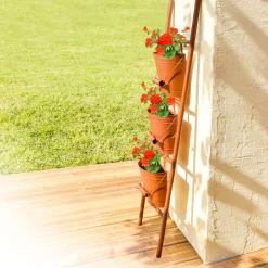 Best Tempsl Echelle à plantes cuivrée