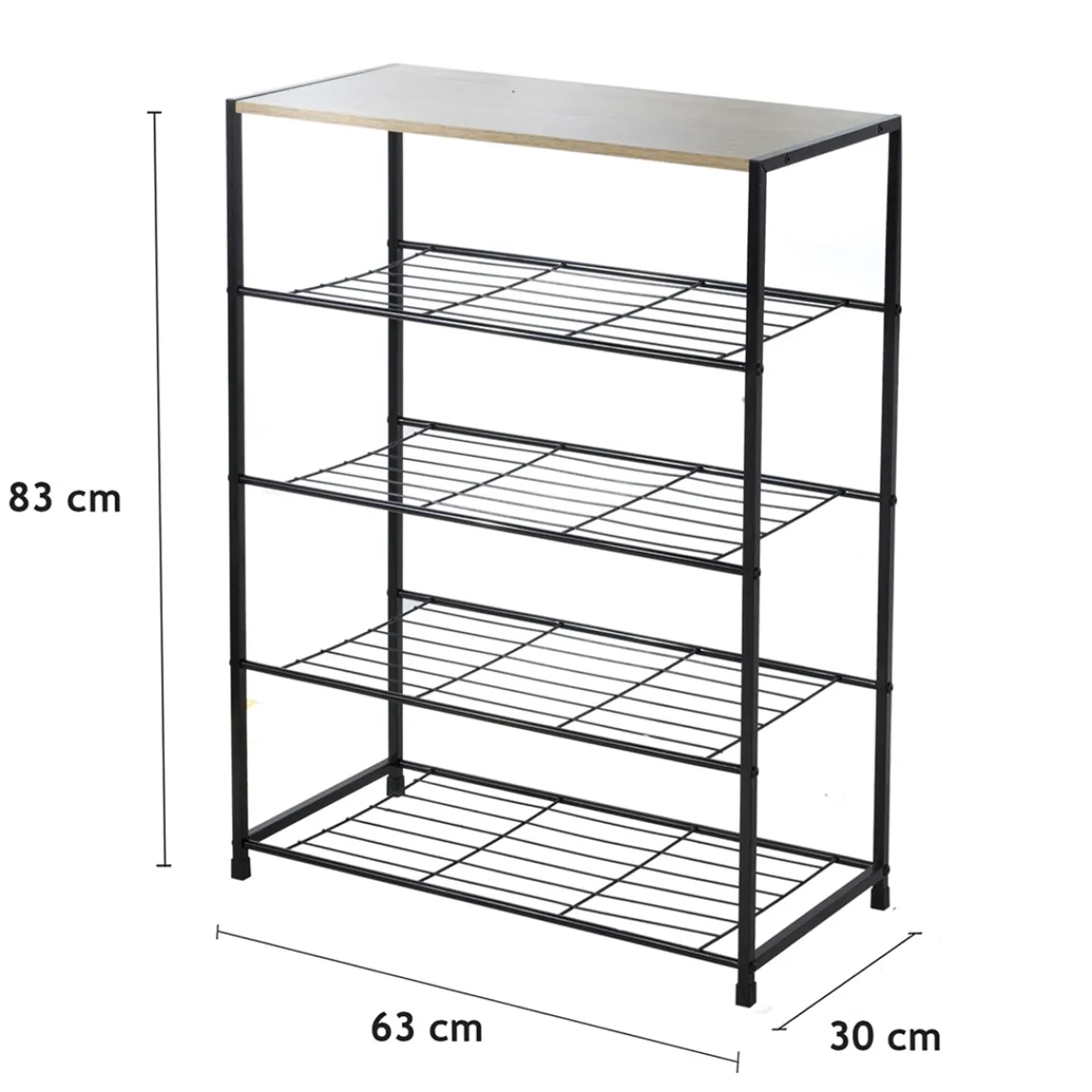 Clearance Tempsl Etagère à chaussures 5 niveaux