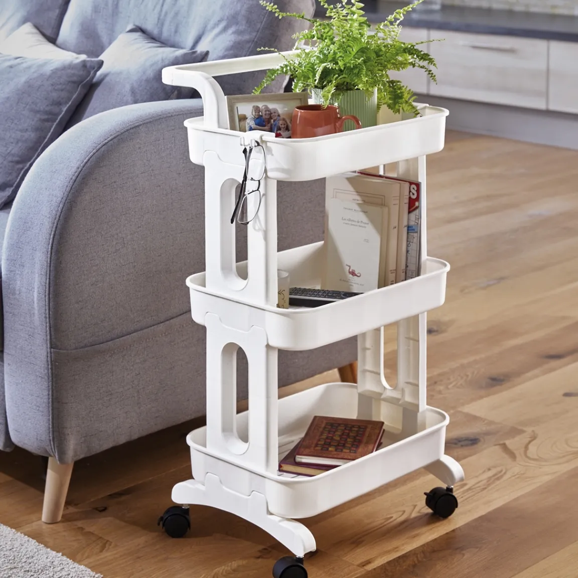 Clearance Tempsl Etagère roulette