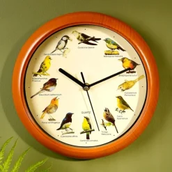 Clearance Tempsl Horloge musicale oiseaux