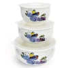Sale Tempsl Lot de 3 bols avec couvercle oiseaux