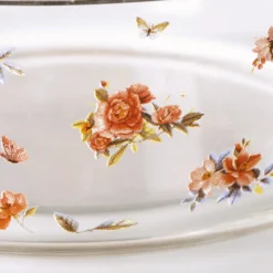 Hot Tempsl Lot de 3 boîtes borosilicate fleuries