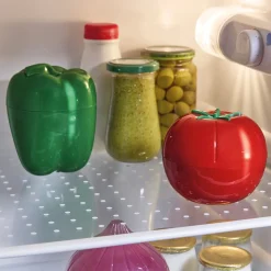 Outlet Tempsl Lot de 4 boîtes de conservation légumes