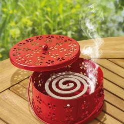 Tempsl Lot de 2 brûleurs anti-insectes vintage