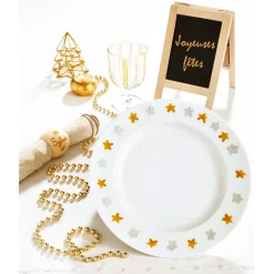 Hot Tempsl Lot de 2 craies liquides argent + or