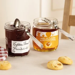 Discount Tempsl Lot de 2 cuillères miel et confiture