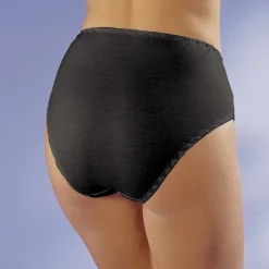 Sale Tempsl Lot de 5 culottes-confort : blanc, noir ou chair