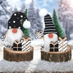 Tempsl Lot de 2 lutins de Noël