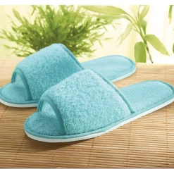 Tempsl Lot de 2 paires de mules Bleu + parme - taille 41/42