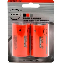 Discount Tempsl Lot de 4 piles R20