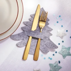 Sale Tempsl Lot de 4 pochettes à couverts