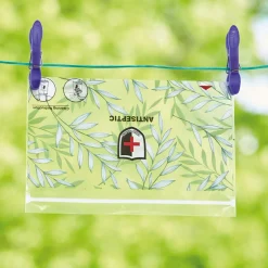 Best Tempsl Lot de 2 pochettes antibactériennes pour masque