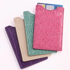 Tempsl Lot de 4 porte-cartes RFID fantaisie