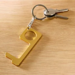 Best Tempsl Lot de 2 porte-clés évite-contamination