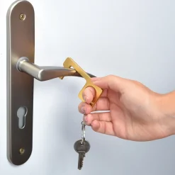 Best Tempsl Lot de 2 porte-clés évite-contamination