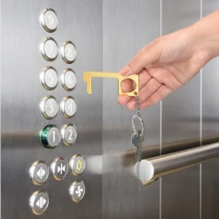 Best Tempsl Lot de 2 porte-clés évite-contamination