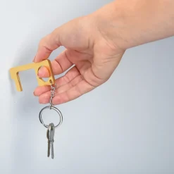 Best Tempsl Lot de 2 porte-clés évite-contamination