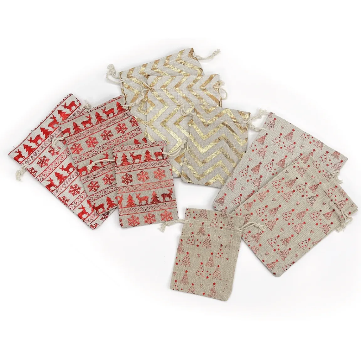 Outlet Tempsl Lot de 9 sacs cadeaux