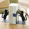 New Tempsl Lot de 2 serre-livres chats