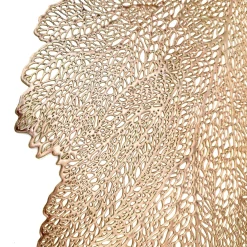 Tempsl Lot de 4 sets de table feuille