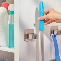 Best Tempsl Lot de 4 supports balai et accessoires