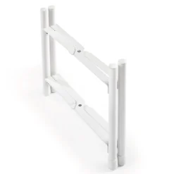 Best Tempsl Lot de 2 supports plantes blancs