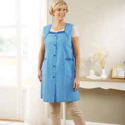 Sale Tempsl Lot de 2 tabliers Rose + bleu - taille L/M