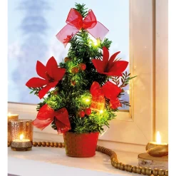 Best Tempsl Mini sapin LED ou Lot de 2