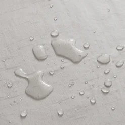 Best Tempsl Nappe cirée effet lin terre cuite 140 cm