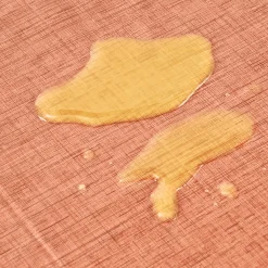 Discount Tempsl Nappe cirée effet tissage Potiron rectangle 140X200 cm